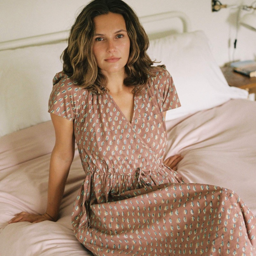 Dawn Dress by Christy Dawn in Mauve Daisy Field